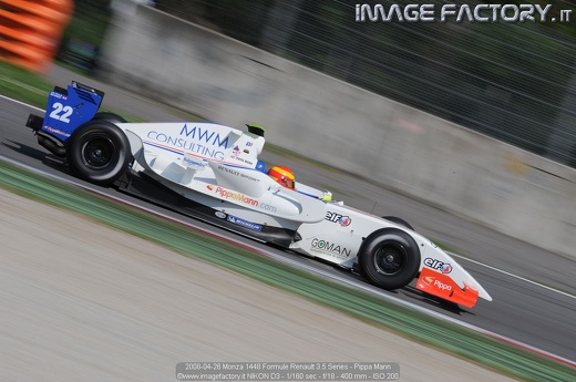 2008-04-26 Monza 1448 Formule Renault 3.5 Series - Pippa Mann